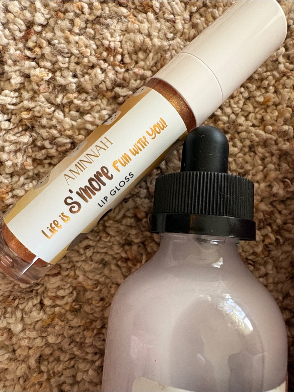 AMINNAH Lavender & Pink Whipped Body Butter Duo - Hydrating Body Moisturizer - Picture 6 of 7